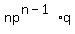np%5E%28n-1%29q