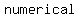 numerical