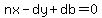 nx-dy%2Bdb=0