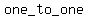 one_to_one