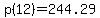 p%2812%29=244.29