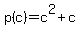 p%28c%29+=+c%5E2+%2B+c