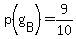 p%28g%5BB%5D%29+=+9%2F10