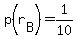 p%28r%5BB%5D%29+=+1%2F10