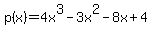 p%28x%29=+4x%5E3-3x%5E2-8x%2B4