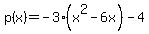p%28x%29=-3%28x%5E2-6x%29-4