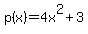 p%28x%29+=+4x%5E2+%2B+3
