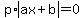 p%2Aabs%28ax+%2B+b%29+=+0
