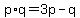p%2Aq=3p-q