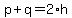 p%2Bq+=+2%2Ah
