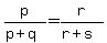 p%2F%28p%2Bq%29=r%2F%28r%2Bs%29
