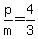 p%2Fm+=+4%2F3