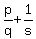 p%2Fq+%2B+1%2Fs