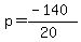 p=%28-140%29%2F%2820%29