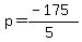 p=%28-175%29%2F%285%29