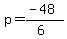 p=%28-48%29%2F%286%29
