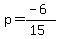p=%28-6%29%2F%2815%29