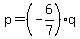 p=%28-6%2F7%29+q