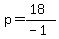 p=%2818%29%2F%28-1%29