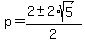 p=%282%2B-+2%2Asqrt%285%29%29%2F2
