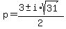 p=%283%2B-i%2Asqrt%2831%29%29%2F2