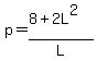 p=%288%2B2L%5E2%29%2FL