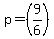 p=%289%2F6%29