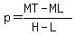 p=%28MT-ML%29%2F%28H-L%29