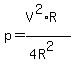 p=%28V%5E2%2AR%29%2F%284R%5E2%29