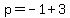 p=-1%2B3