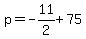 p=-11%2F2%2B75