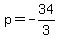 p=-34%2F3