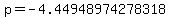 p=-4.44948974278318