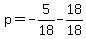 p=-5%2F18-18%2F18