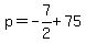 p=-7%2F2%2B75