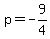 p=-9%2F4