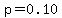 p=0.10
