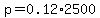 p=0.12%2A2500