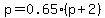 p=0.65%28p%2B2%29
