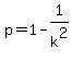 p=1-1%2Fk%5E2