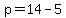 p=14-5