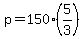 p=150%285%2F3%29