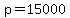 p=15000