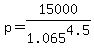 p=15000%2F1.065%5E4.5