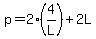 p=2%284%2FL%29%2B2L