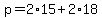 p=2%2A15%2B2%2A18