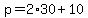 p=2%2A30%2B10