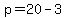 p=20-3