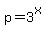 p=3%5Ex