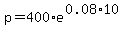 p=400%2Ae%5E%280.08%2A10%29